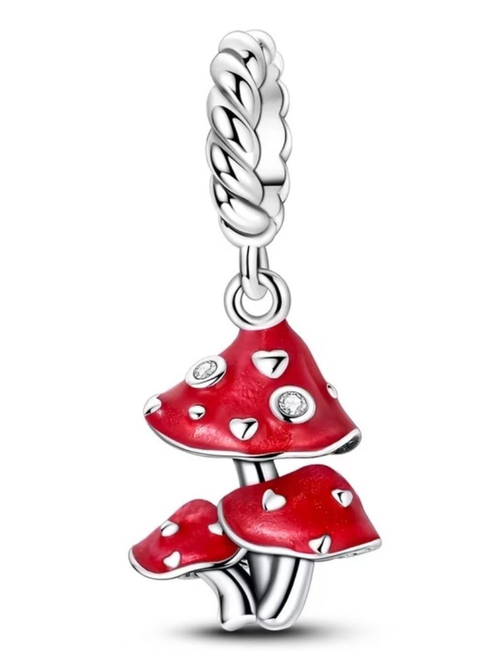 New Mushroom Pandora Style Charm